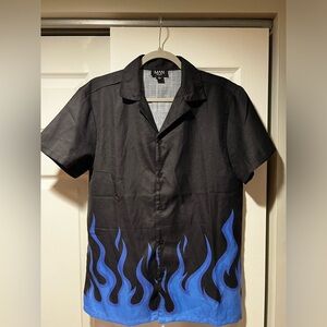 2 Flame Shirts from boohooMAN